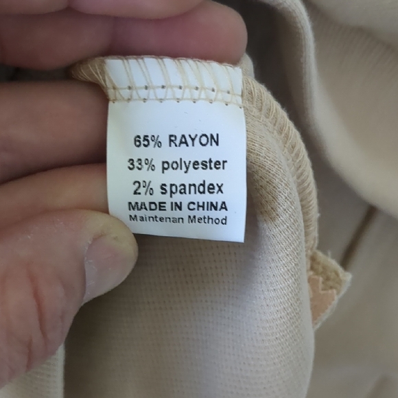 Women's Cream Sweatshirt - Picture 7 of 8